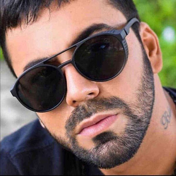 

classic punk sunglasses men brand designer sunglasses men vintage sun glasses for punk oculos de sol gafas uv400, White;black
