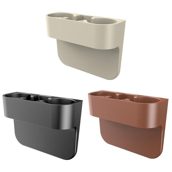 

car organizer for auto stowing tidying seat crevice storage box gap pocket cup water bottle holder phone trinket case 3 colors