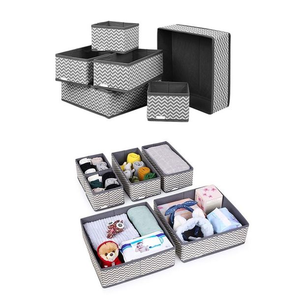 

storage drawers non-woven foldable drawer organizer clothes box desk closet for baby underwear bras socks