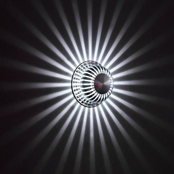 

wall lamp aluminum sconce decorative light corner 3w ac85-265v led spiral for hallway ktv with remote control