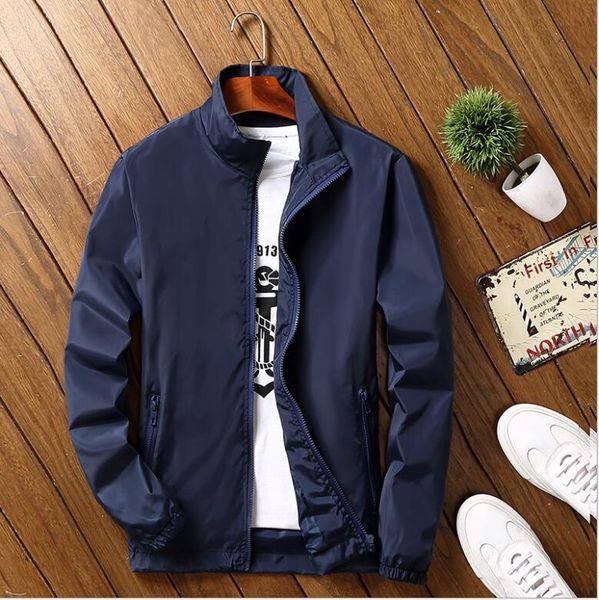 

men's jackets 2021 spring autumn casual jacket bomber zipper coat male clothing, Black;brown