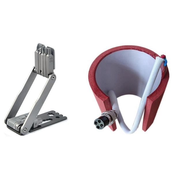 

tools 1 pcs sublimation machine silicone mug heating pad heat press parts & multipurpose hexagon wrench tool