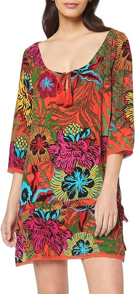 

party dresses spanish print dress, White;black