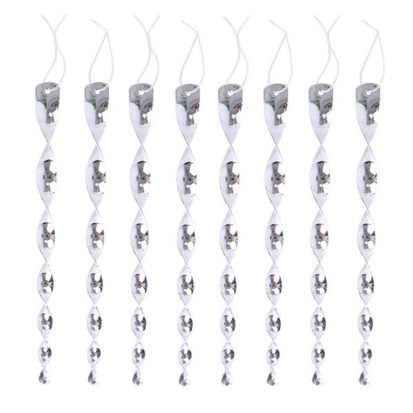 

8pcs bird repeller rotating rod repellent reflective scare rods spiral deterrent control device garden ornament outdoor oz decorations