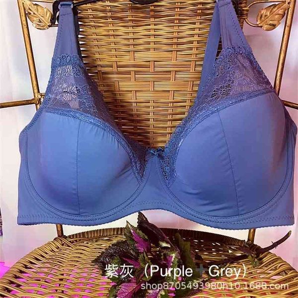 

large size underwear, deep v lace, back, big cup, g bra, side closed, Black;white