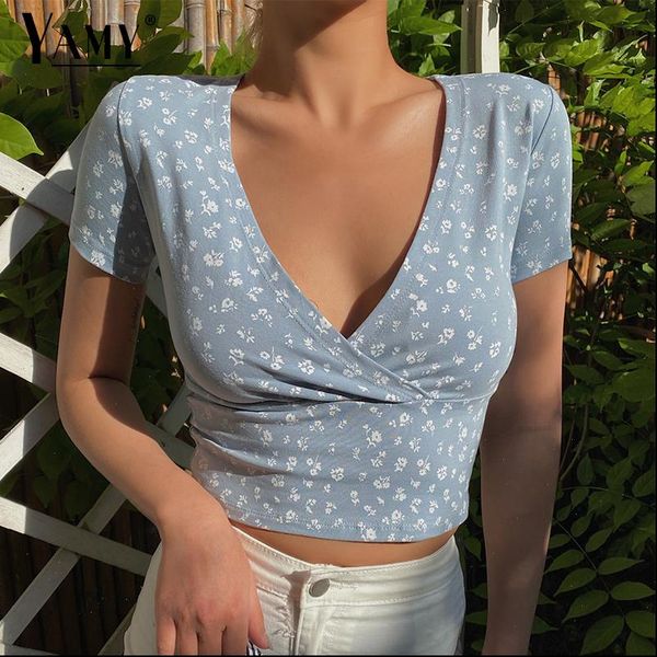 

womens t shirts harajuku shirt kawaii korean cute for women graphic vintage floral crop summer, White