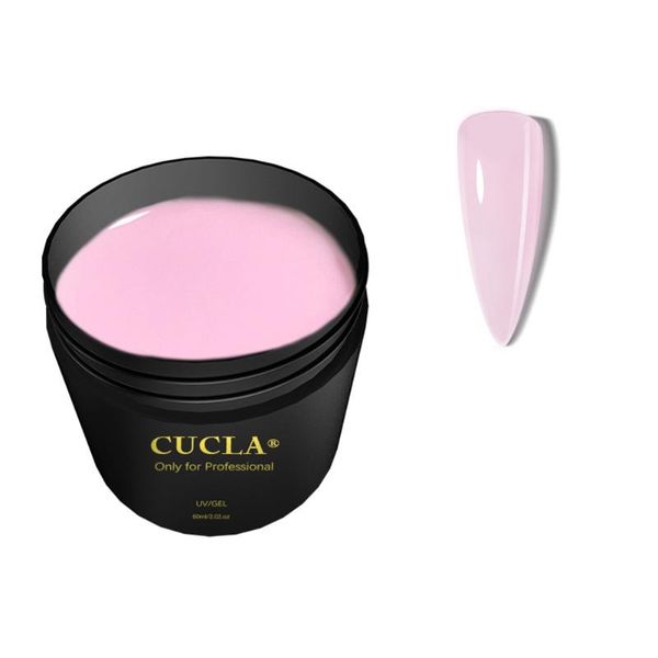 Gel per unghie 60ml UV Builder Suggerimenti per l'estensione dell'arte Kit di strumenti per manicure fai-da-te Imposta stili di bara francese ovale quadrata