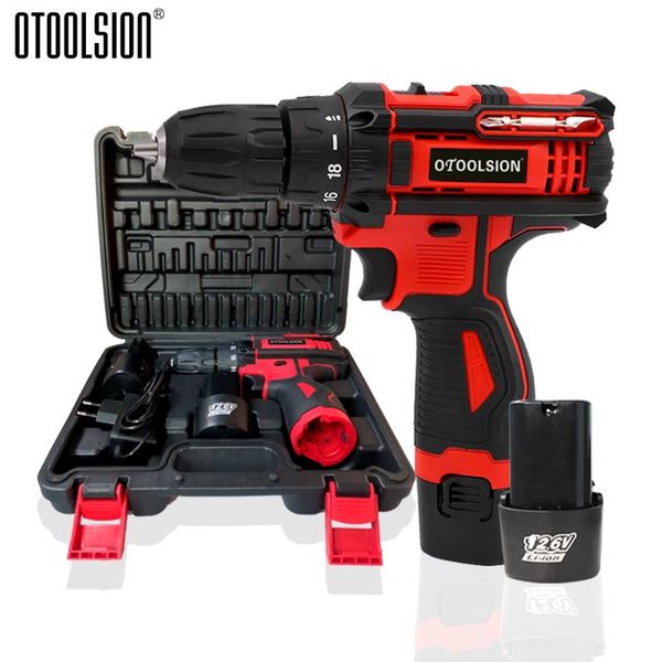 

professiona electric drills 12.6v hand drill dual speed cordless screwdriver tools rechargeable for drilling in metal