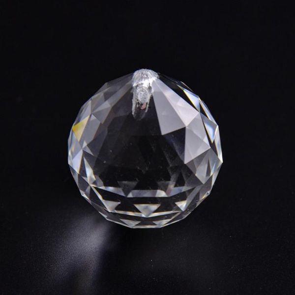 

factory outlet christmas decoration chandelier crystal 20mm/30mm/40mm 1 piece clear crystals glass ball for chandeliers shinning prism sunca