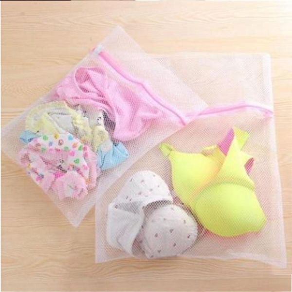 

mesh fiber clothing large, medium and small washing bag laundry bags