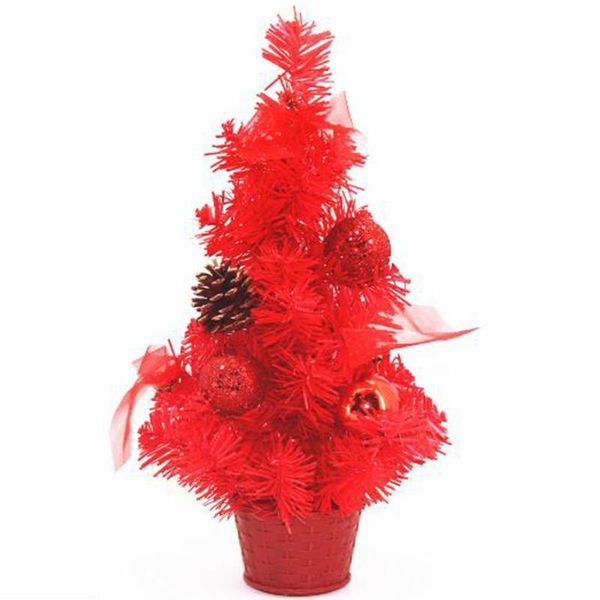

decorative objects & figurines mini christmas tree decor desk table festival party home decoration 30cm gifts