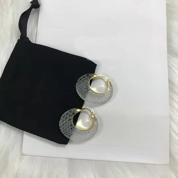 

Saijia / new fashion Big Circle Earrings Korean style fashion net red Earrings S925 silver needle earrings for women, Golden