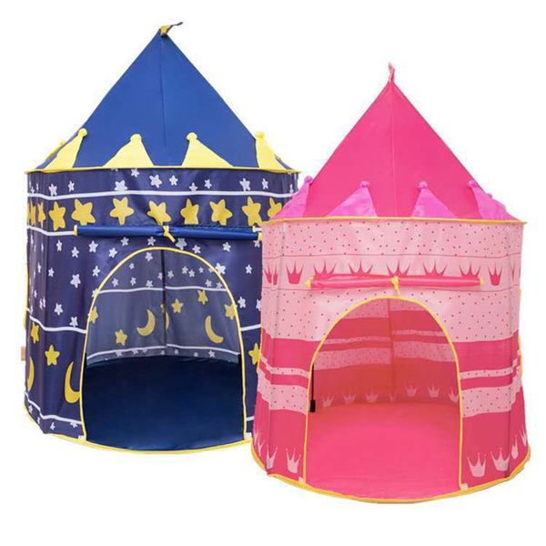 Bebek Kapalı Kale Dollhouse Çocuk Çadır Prenses Oyun Evi Öğe