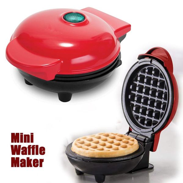

mini electric waffle maker machine bubble egg cake oven breakfast donut pan eggette pot bread makers