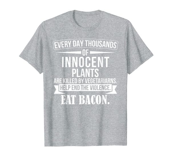 

bbq bacon lover quote shirt - funny anti vegetarians pun t-shirt, White;black