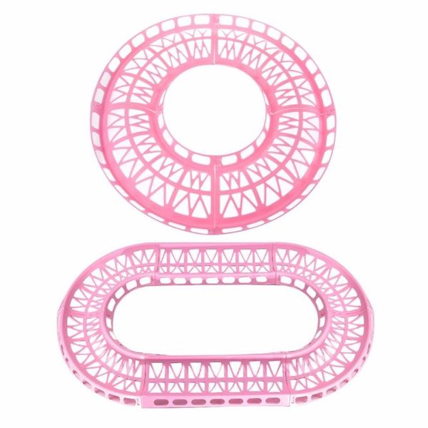 

small animal supplies pet training runway track round oval plastic hamster toys (without balls) for squirrel guinea pig chinchilla toy