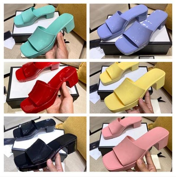 

spring and summer ladies pointed heel slippers fashion with box dust bag size 35-41 comfortable, Black