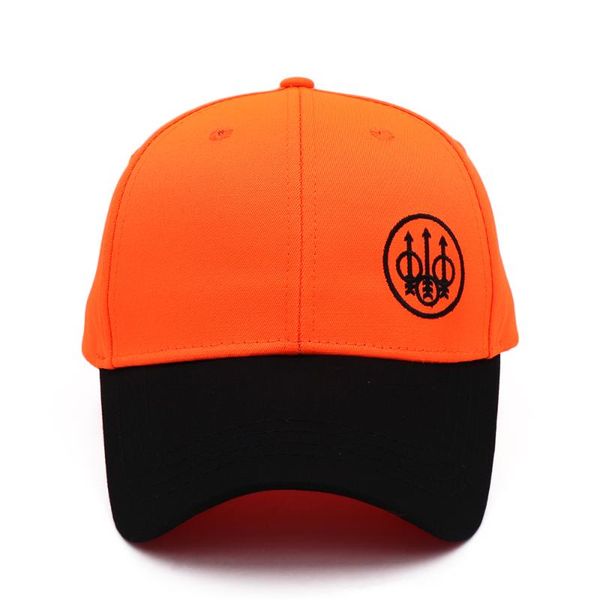 

hats, scarves & gloves sets 2021 leita gun logo men and women outdoor tactical baseball cap fashion embroidery fluorescent orange hat, Blue;gray