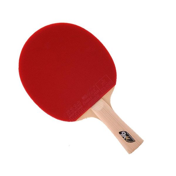 

double fish 9ac 7 ply carbon fiber table tennis racket paddle loop fast attack offensive horizontal grip with pu hard case bag raquets