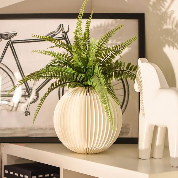 

vases ihpaper modern creative vase paper deskflower home decoration wedding