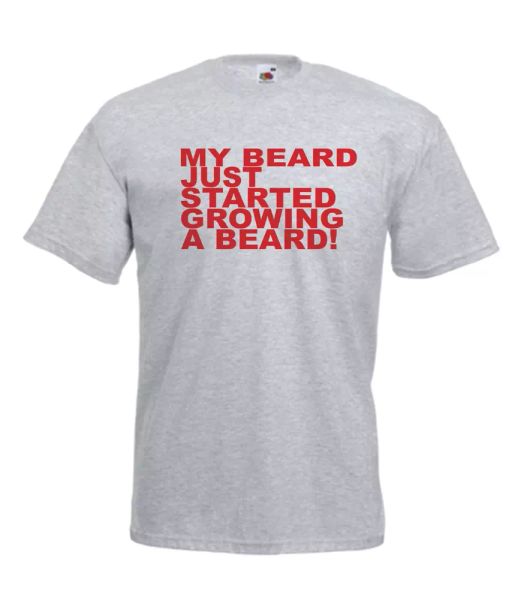 

beard xmas gift idea mens women t shirts multi-color s-2xl, White;black