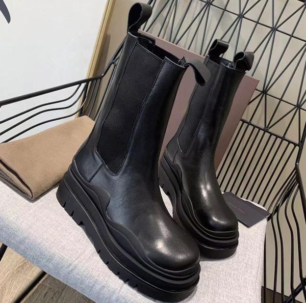 

baby outdoor men's women boots us5-us12 tire bottega storm high boot real shoes crystal outdoor martin chaussures de designer platform, Black
