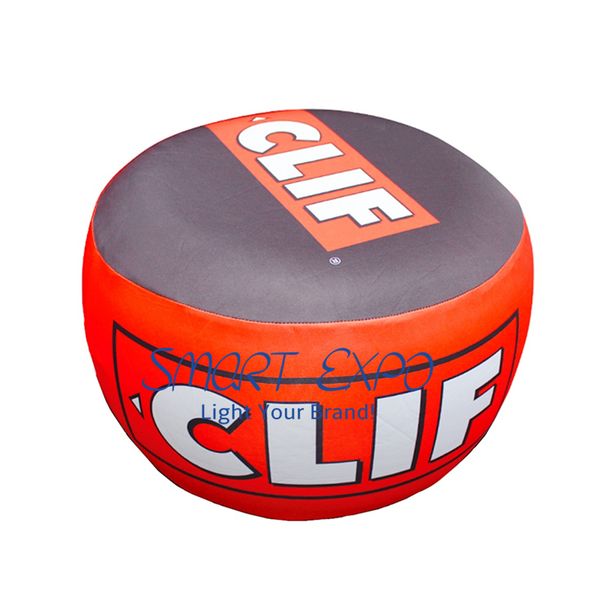 

inflatable round table patio counter kit with custom printing graphic manual pump