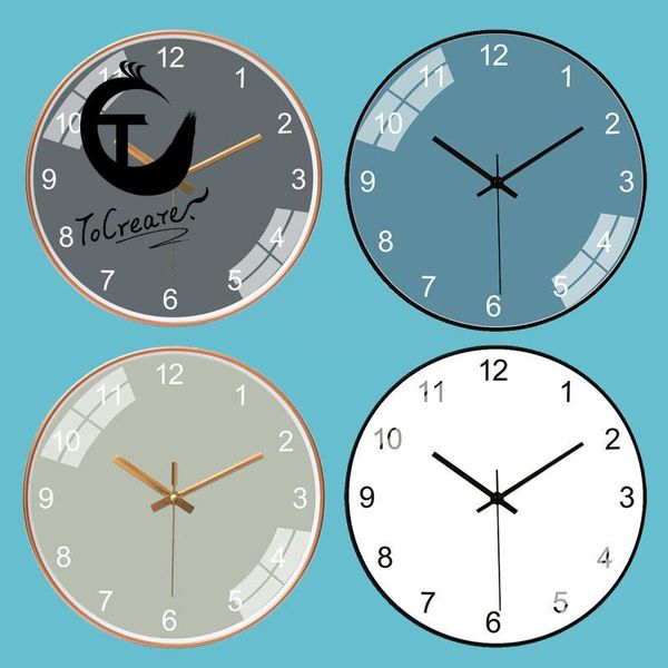 

wall clocks [12-inch 30cm] living room classic wild hanging watches creative network red clock mute pocket watch