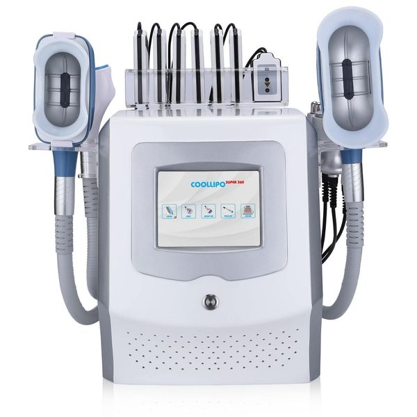 360 ° emagrecimento Cryo Congelante Instrumento Vácuo Cryolipolisis Cryroterapia Fatezig Freezig Máquina de Remoção Double Chin