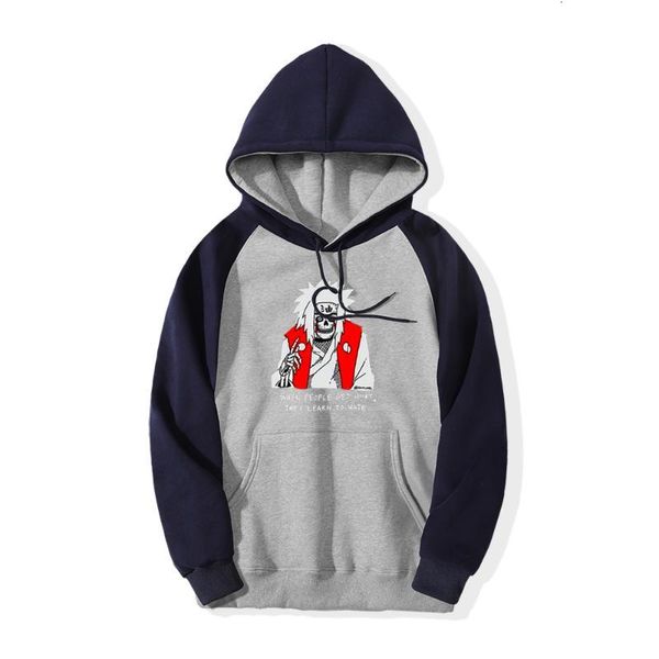 

men's hoodies & sweatshirts mens designers japan anime jiraiya gama sennin raglan autumn streetwear pullover s ef9a, Black
