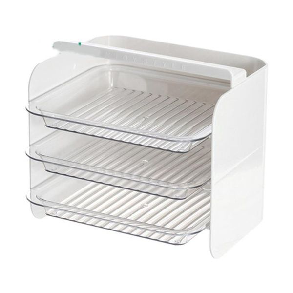 

hooks & rails kitchen prepare dishes rack home table pot vegetables fruit display shelf organizer storage collapsible dish holder