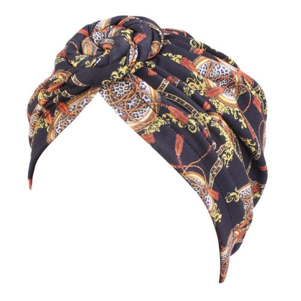 

hair accessories african pattern cotton turban for women knot headwrap head scarf