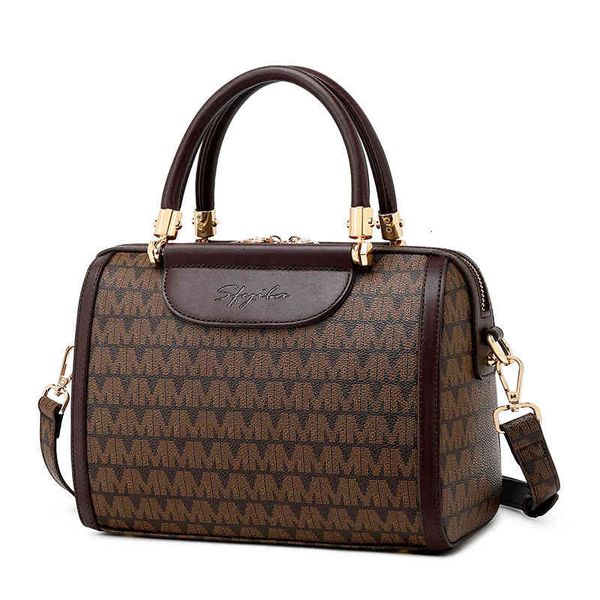 

bags handbag hands bag 2021 advanced fashion messenger women's spring boston pillow feeling foreign style portable, Black;red