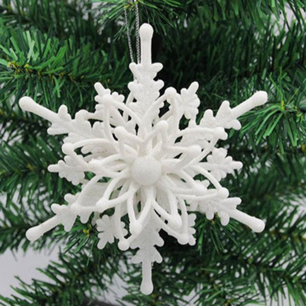

christmas decorations year 3d snowflake pendant party decoration tree ornament diy