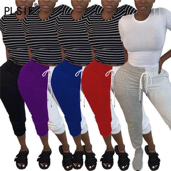 

women's pants & capris skinny tight club party lady fashion sheath trouser high street, Black;white