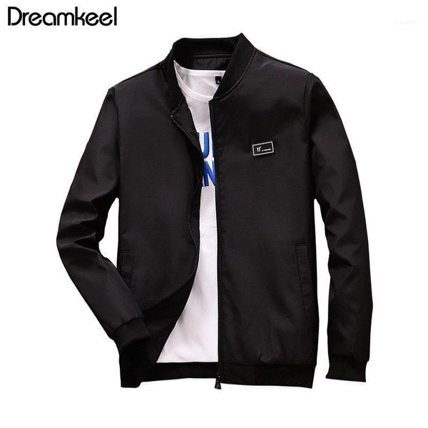 

men's jackets men and casual coats 2021 spring autumn thin slim fit bomber black male jacket y1, Black;brown