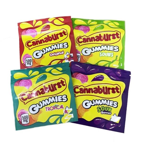 

cannaburst edible packaging bags empty sour gummmies package bag smell proof resealable oneup zipper pouch trolli trilli warheads packages