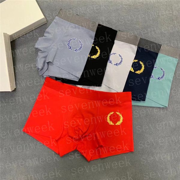 2023 Lettera classica Mutande da uomo Boxer Pantaloncini casual Slip da uomo Moda Biancheria intima sexy traspirante per uomo