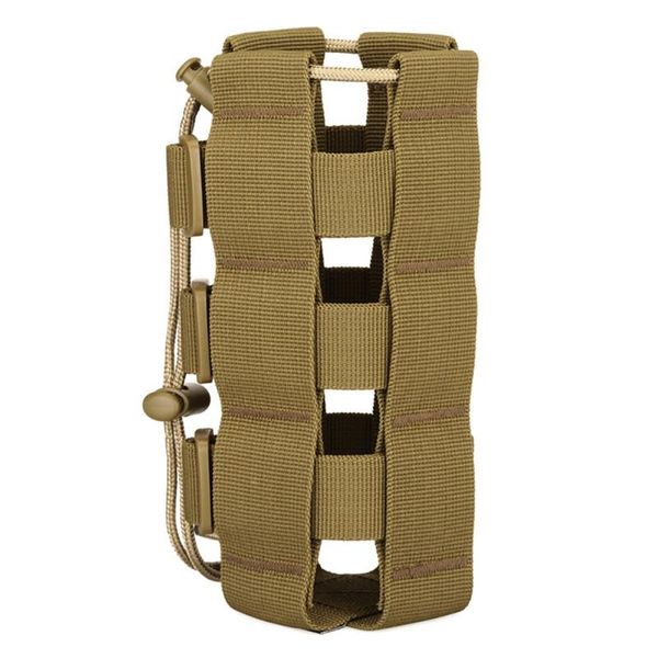

outdoor bags molle bag upgraded tactical water bottle pouch military travel hiking drawstring holder kettle carrier