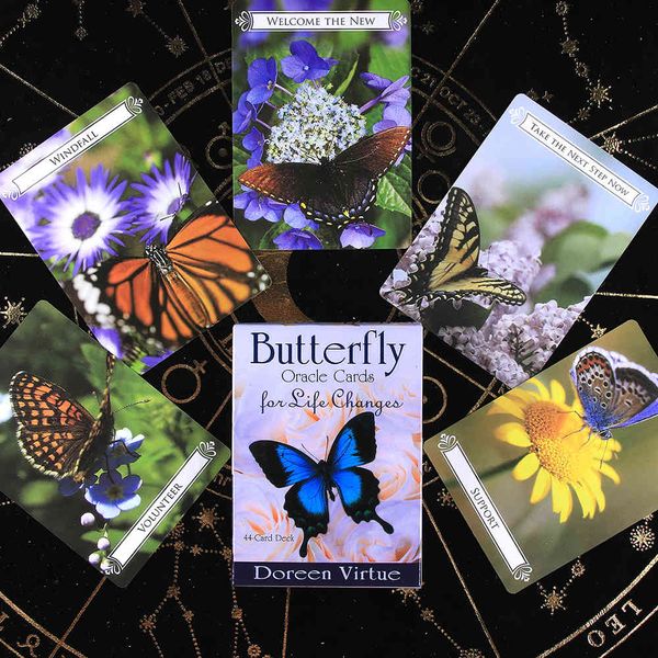 

butterfly oracles for life changes: a 44-card deck and guidebook cards