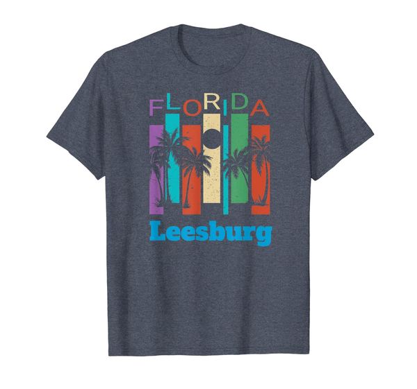 

Retro Leesburg Florida Palm Tree Souvenir Shirt, Mainly pictures