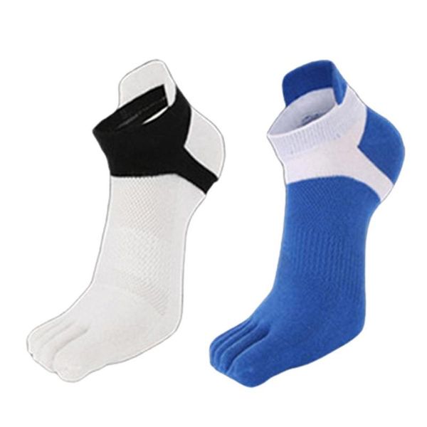 

sports socks five-toed men cycling ultra-thin breathable basketball cotton short tube summer outdoor, Black