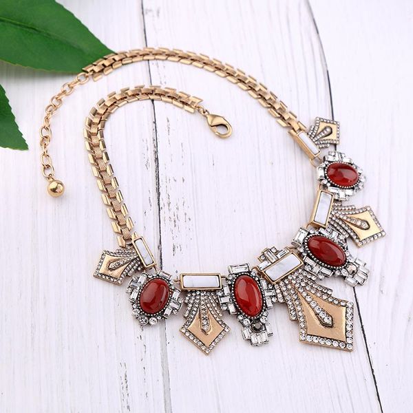 

chokers statement collar necklace wedding for women, Golden;silver
