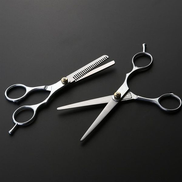 

hair scissors 1pc stainless steel sturdy shear flat scissor teeth trimmer barber hairdressing tools