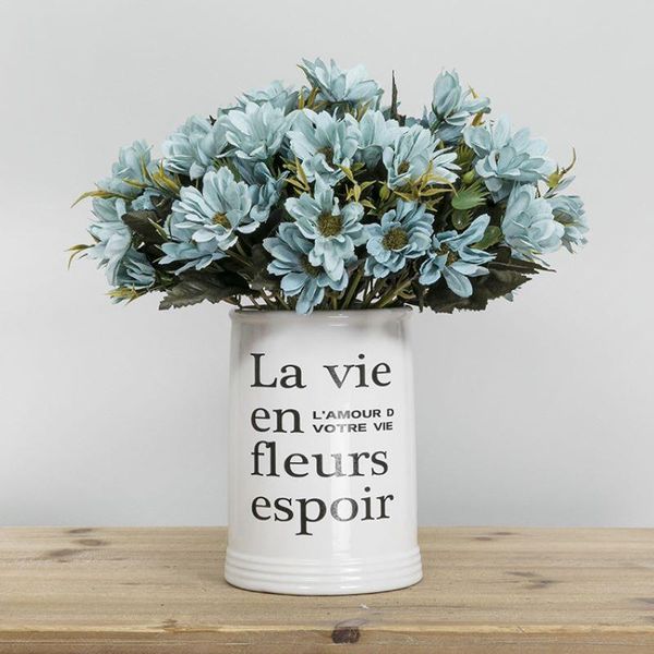 

decorative flowers & wreaths 1pcs beautiful daisy artificial flower silk cloth decoration home garden wedding valentine's day diy