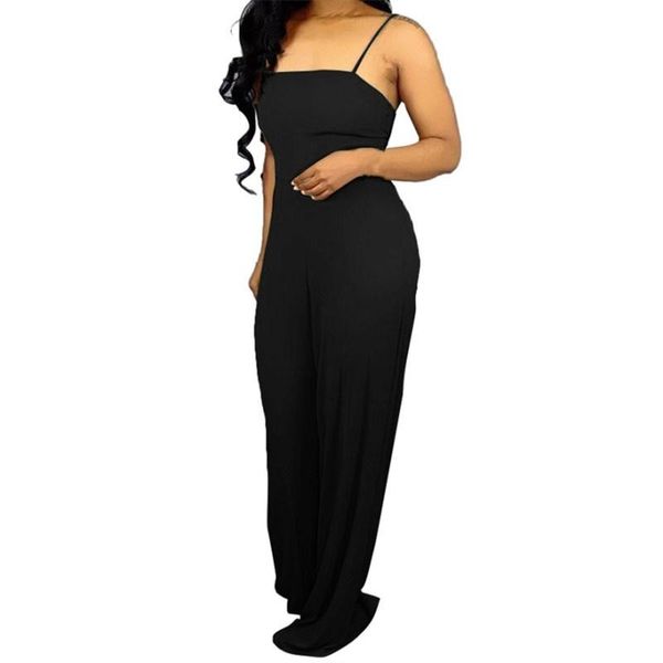 

women's jumpsuits & rompers women clubwear summer backless spaghetti strap playsuit bodycon jumpsuit trousers casual bodysuits overalls, Black;white