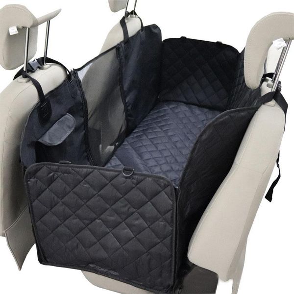 

dog car seat cover with mesh viewing window back carrier pet waterproof mat hammock cushion protector covers