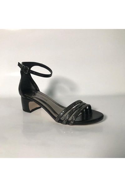 

sandals women's black high-heeled shoes 20y-101-493