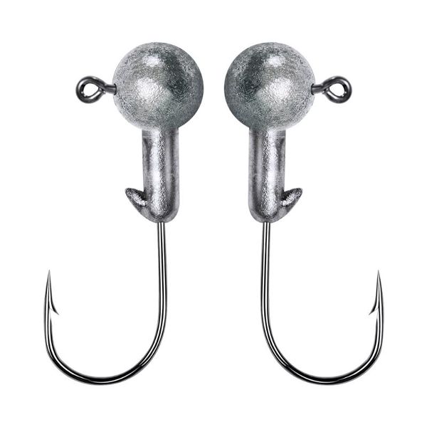 

10pcs/lot jig big hook 1g-2g-3g-5g-6g-7g-9g fishing natural color fishhook hooks