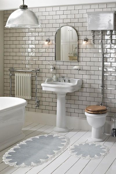 

oval 2 piece bathroom set (65x115-55x65) gray zaro15 bath mats